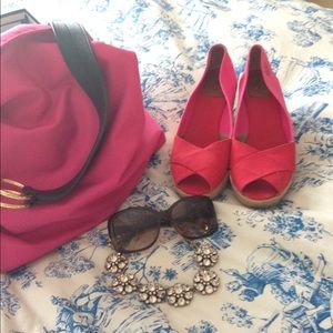 Tory Burch | Pink Wedges